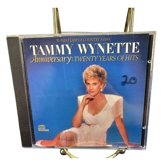 Tammy Wynette - Anniversary: Twenty Years Of Hits (CD, 1987, Epic Records) - Picture 1 of 4
